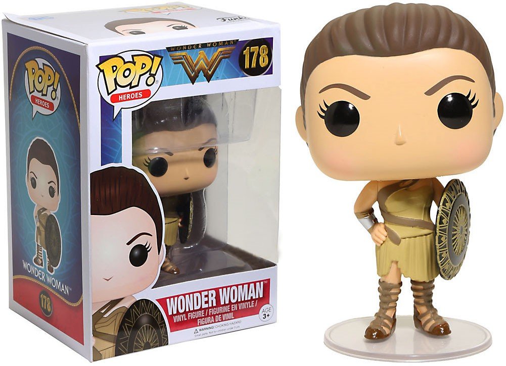 Pop! Heroes Wonder Woman Vinyl Figure Wonder Woman (Themyscira) #178 Hot Topic Exclusive - Star's Toy Shop