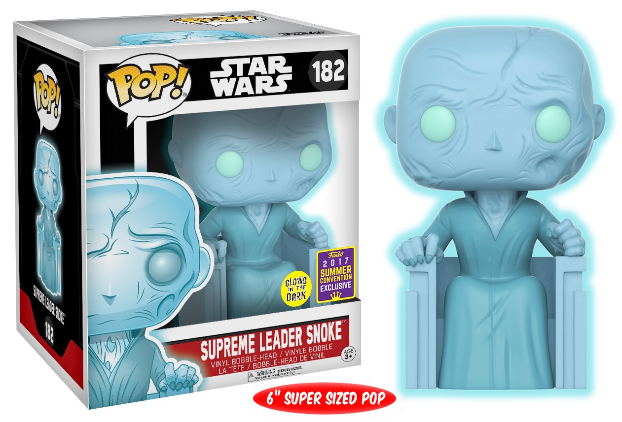 POP Star Wars: SW - 6" Holographic Snoke - Star's Toy Shop