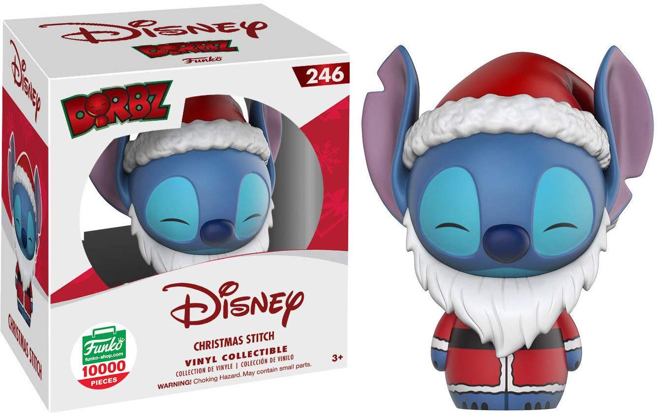 Dorbz: Disney- Christmas Stitch Shop Exclusive - Star's Toy Shop