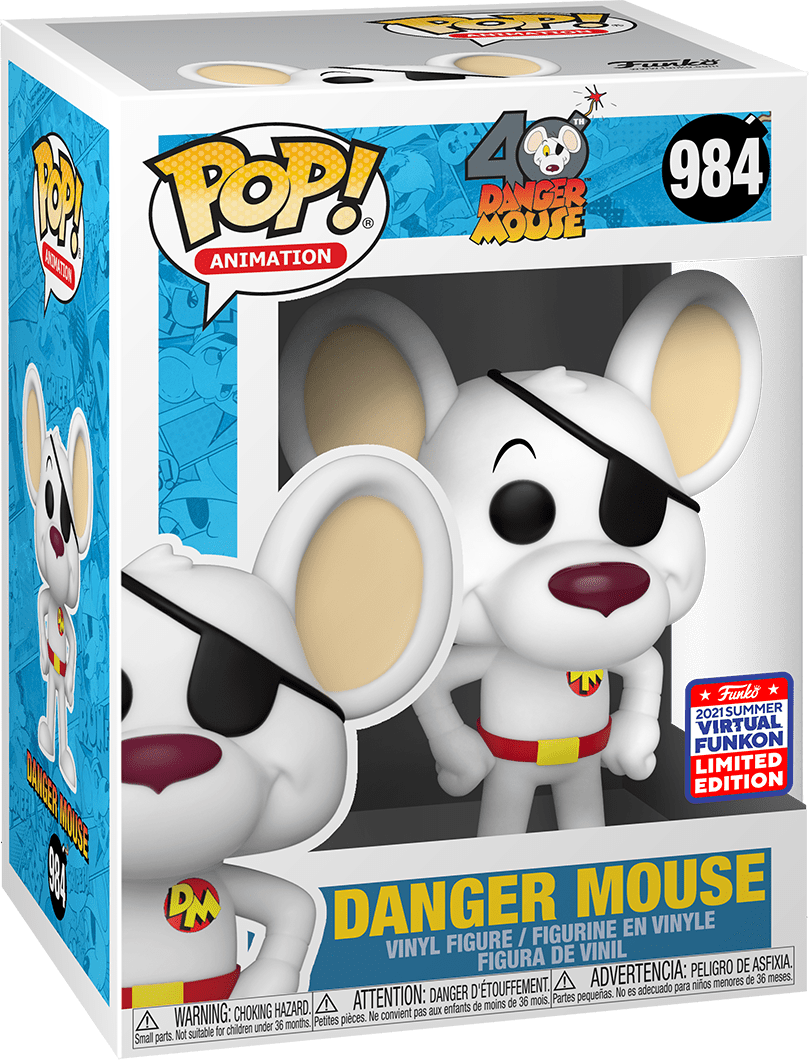 Pop! Animation- Danger Mouse  2021 Summer Virtual Funkon - Star's Toy Shop