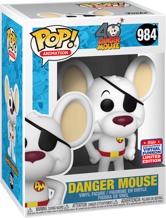 Pop! Animation- Danger Mouse  2021 Summer Virtual Funkon - Star's Toy Shop