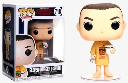 POP Television: Stranger Things - Eleven in Burger T-shirt - Star's Toy Shop