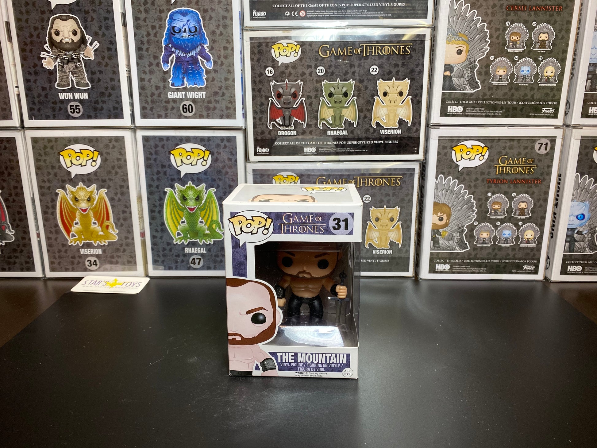 Pop! Game of Thrones -The Mountain - Star's Toy Shop