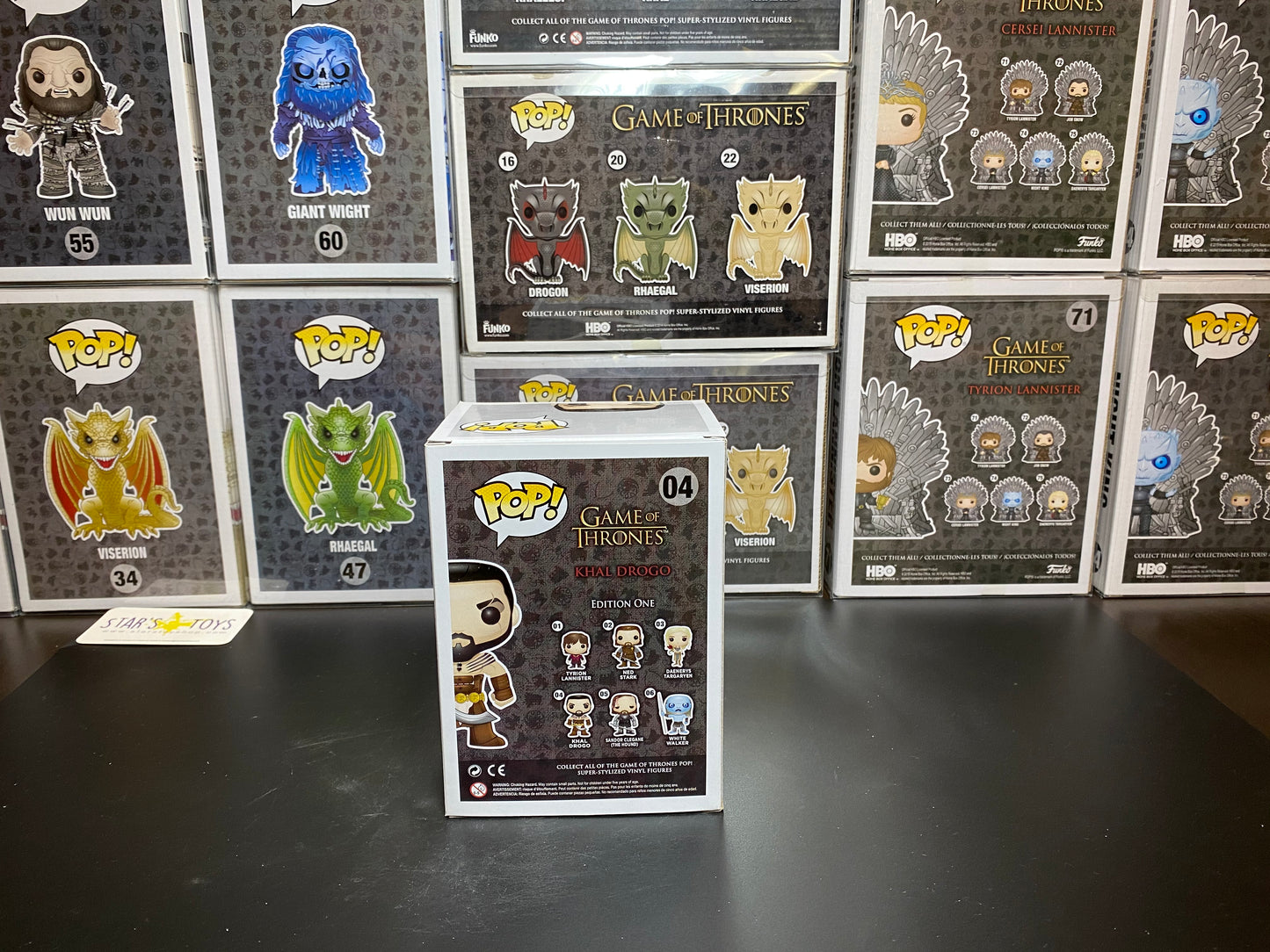 Pop! Game of Thrones -Khal Drogo - Star's Toy Shop