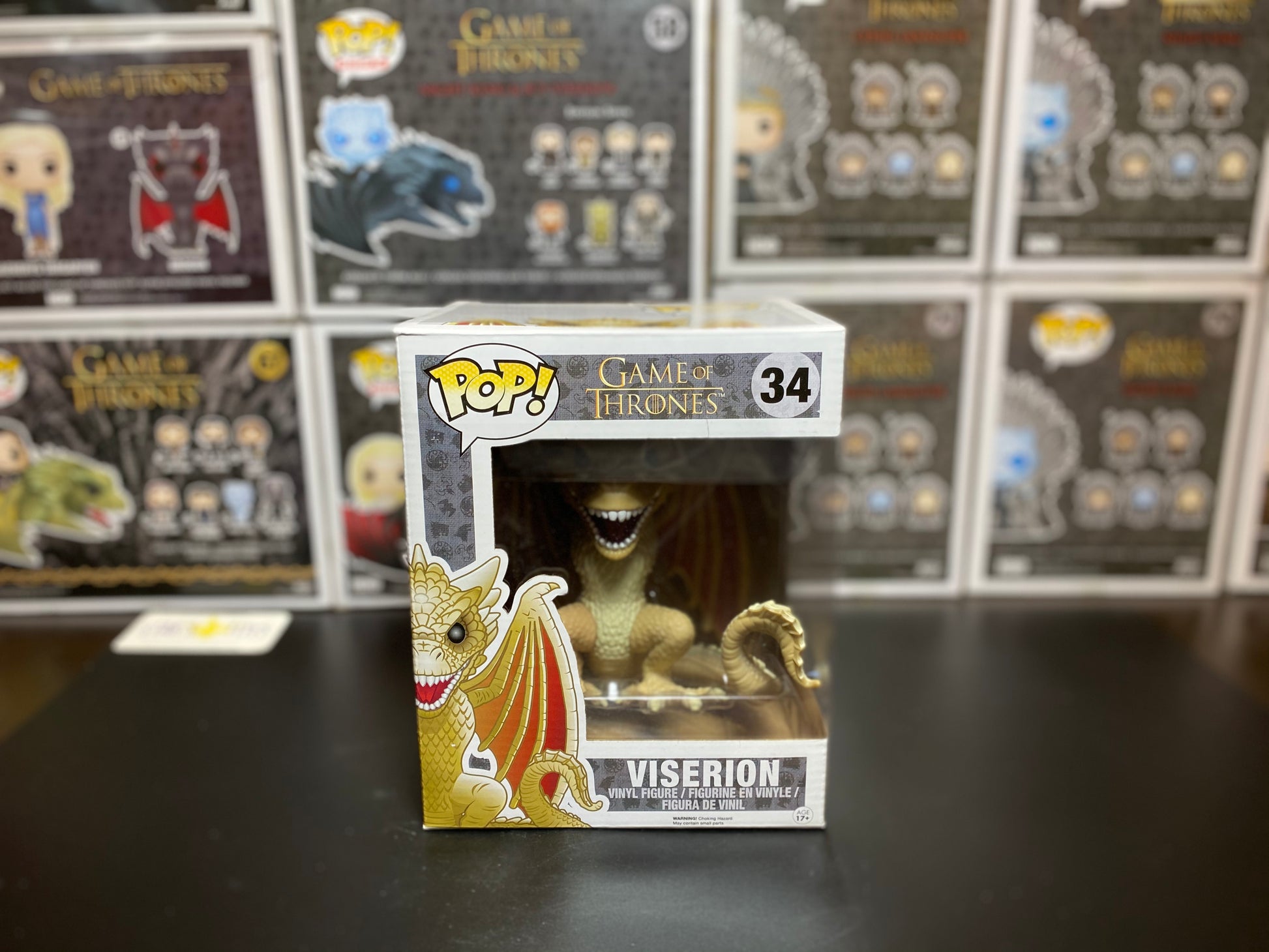 Pop! Game of Thrones -Viserion (6") - Star's Toy Shop