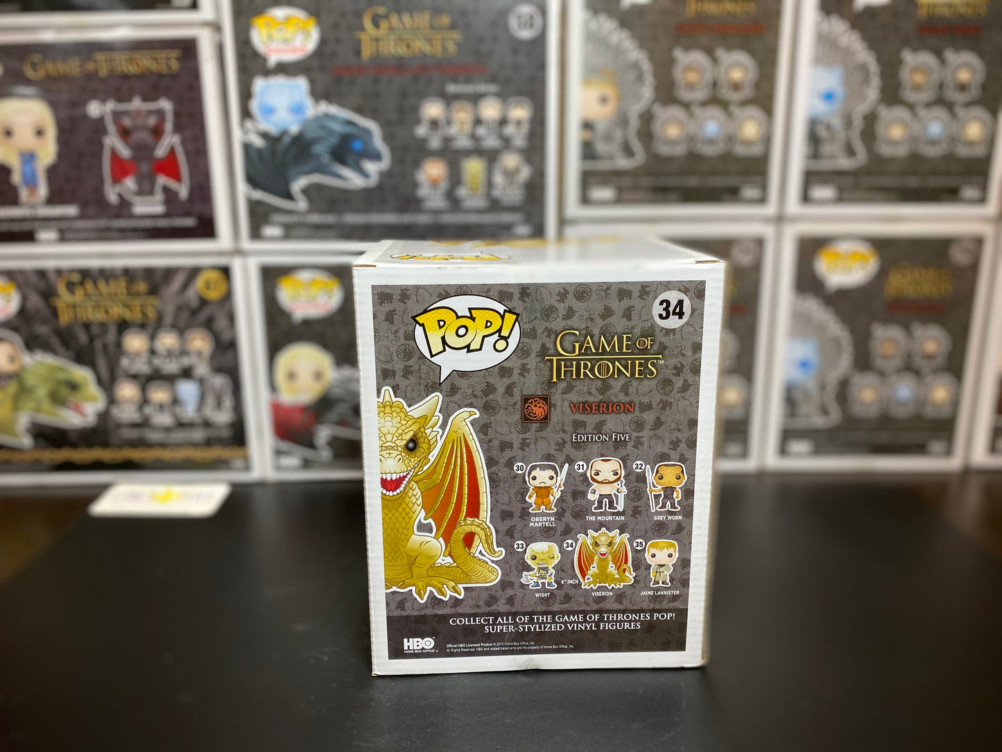 Pop! Game of Thrones -Viserion (6") - Star's Toy Shop