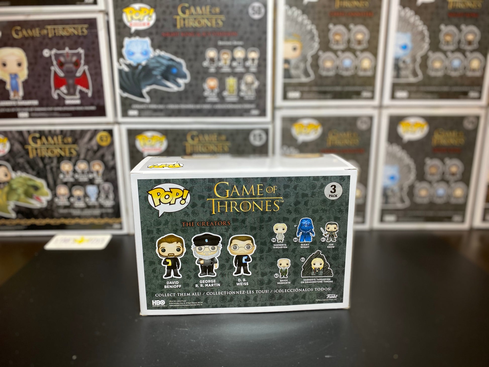 Pop! Game of Thrones -The Creators (3-Pack) [Fall Convention] - Star's Toy Shop