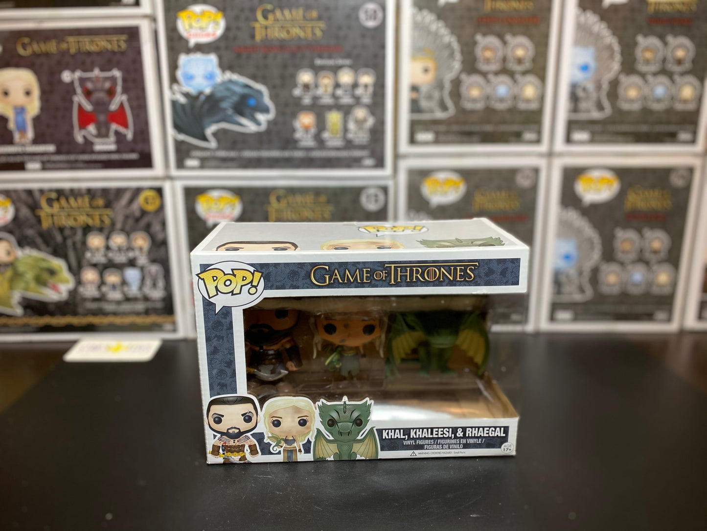 Pop! Game of Thrones -Khal, Khaleesi & Rhaegal - Star's Toy Shop