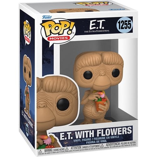Pop! Movies E.T. 40th Anniversary E.T.  w/ Flowers