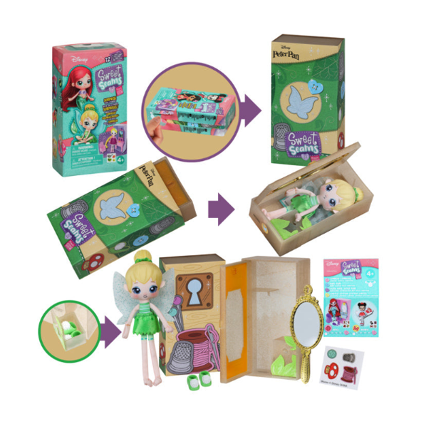 Disney- Sweet Seams Mystery Doll and Playset - Star's Toy Shop
