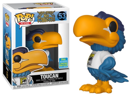 Pop! Funko SDCC Toucan- Shared - Star's Toy Shop