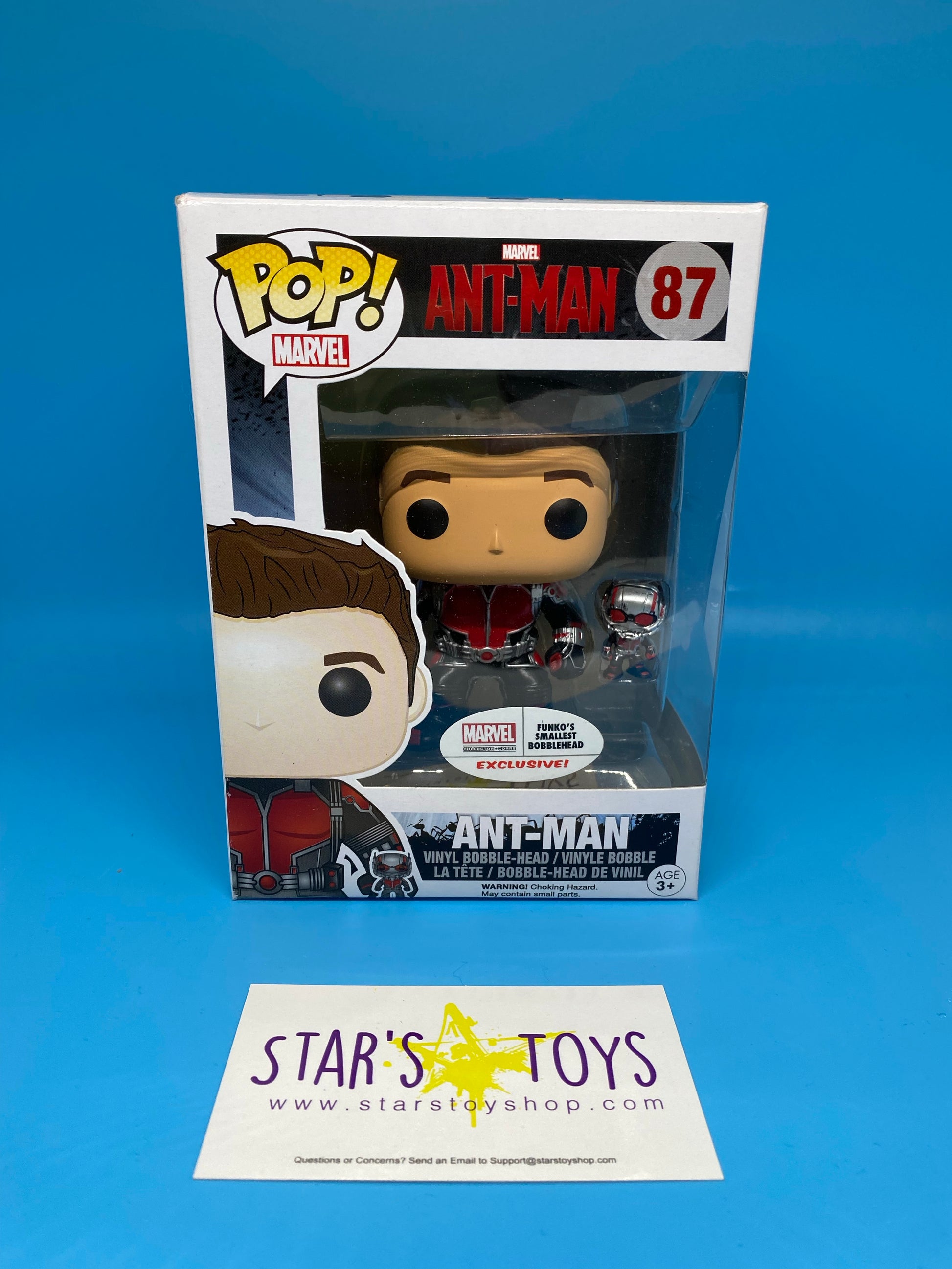 POP Marvel: Ant-Man (Unmasked) - Star's Toy Shop