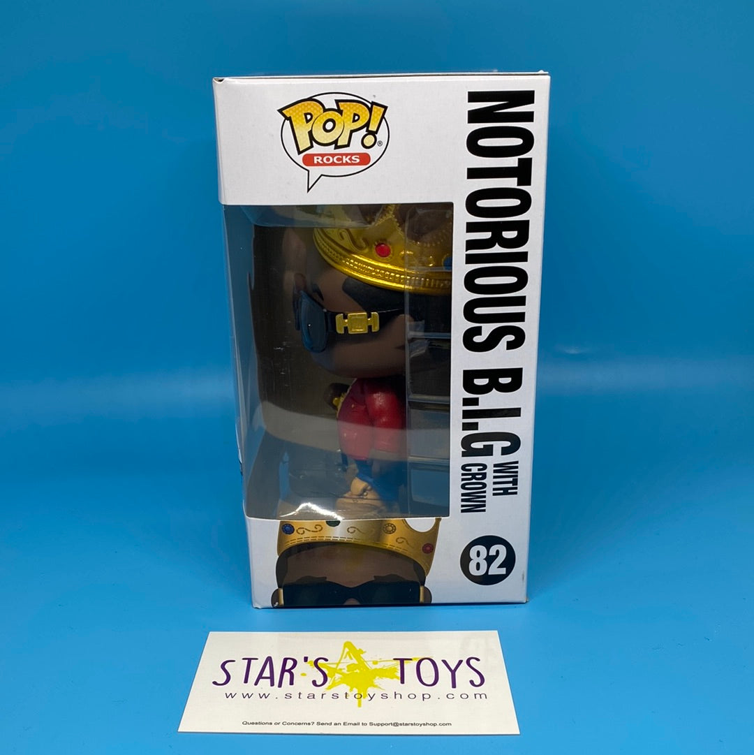 POP! ROCKS - Notorious B.I.G. (with Crown) (Toy tokyo) - Star's Toy Shop