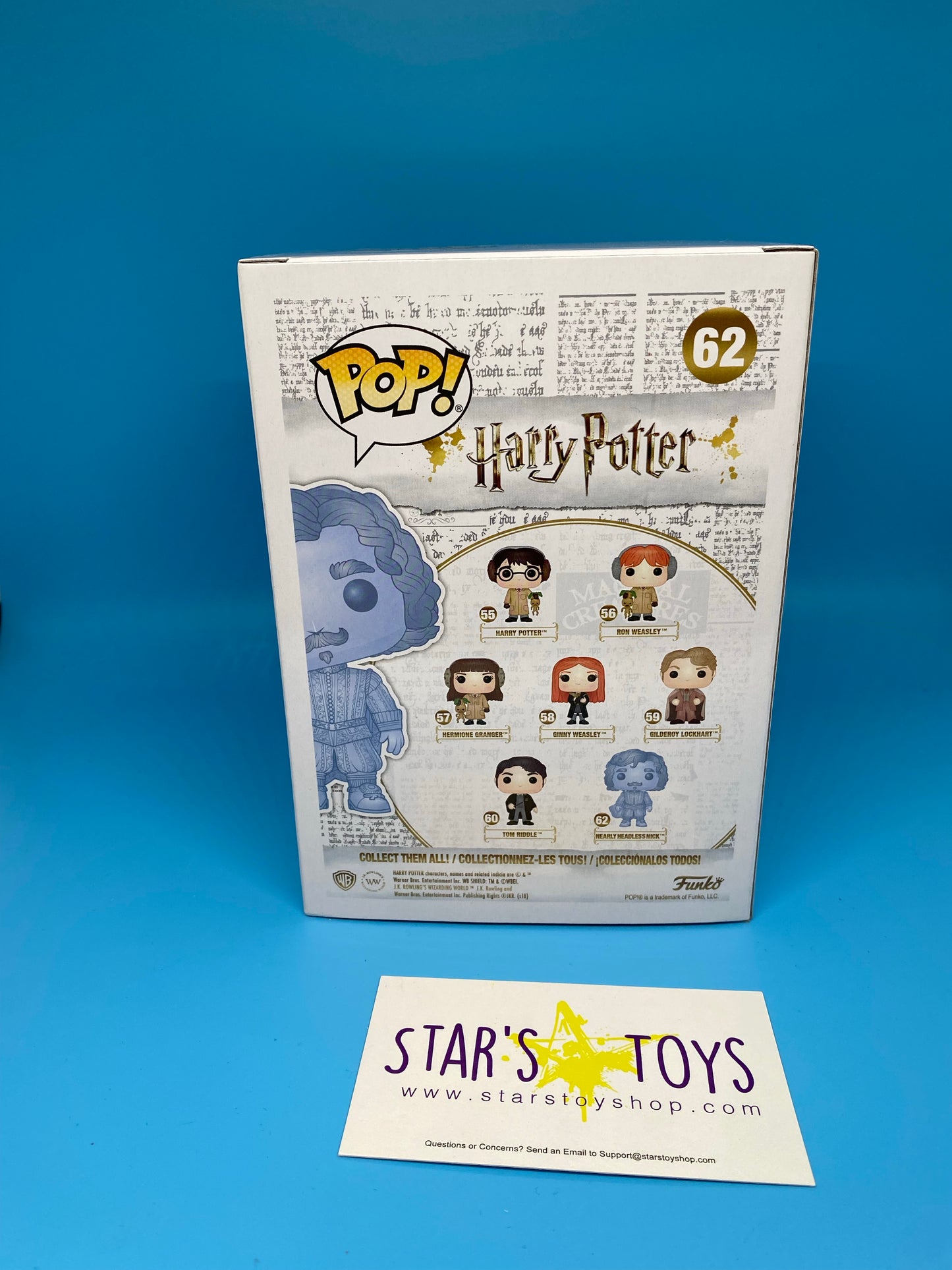 Pop HP: POP 56 Nearly Headless Nick (GW) - Star's Toy Shop
