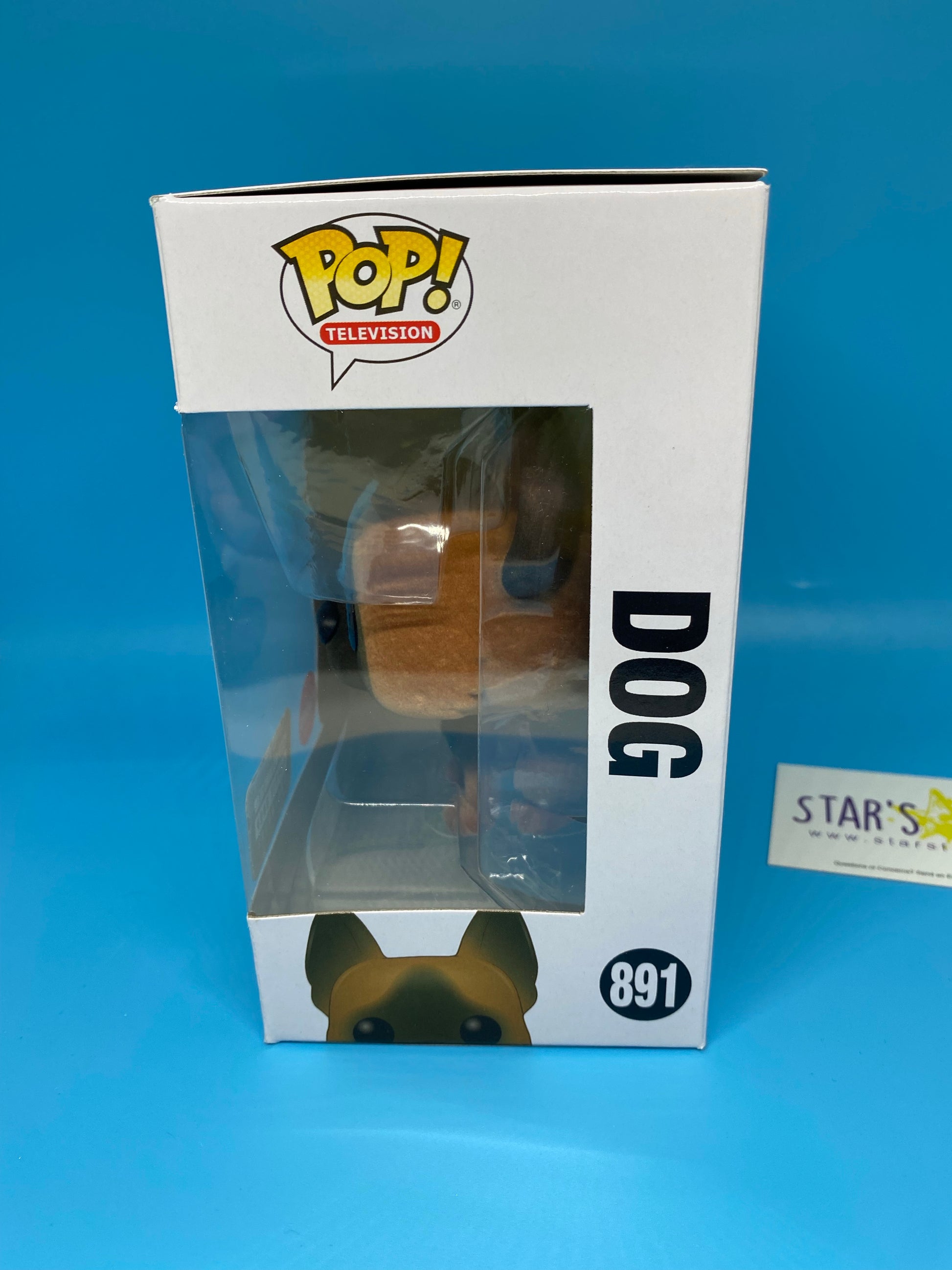 POP TV: Walking Dead - Dog (Flocked) - Star's Toy Shop
