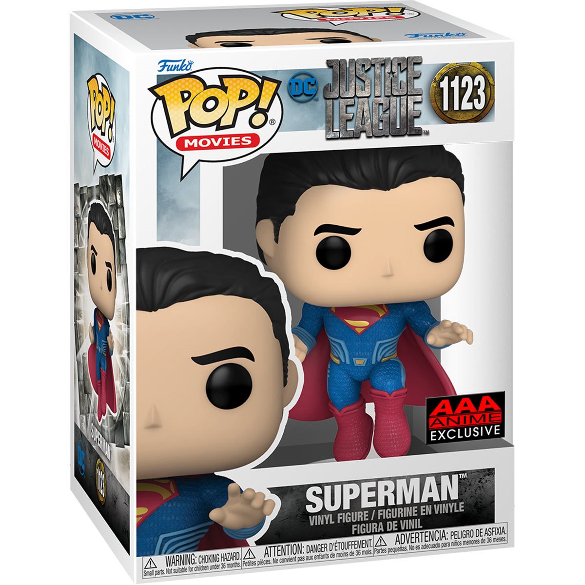 Pop! DC- Justice League Superman  AAA ANIME EXCLUSIVE - Star's Toy Shop