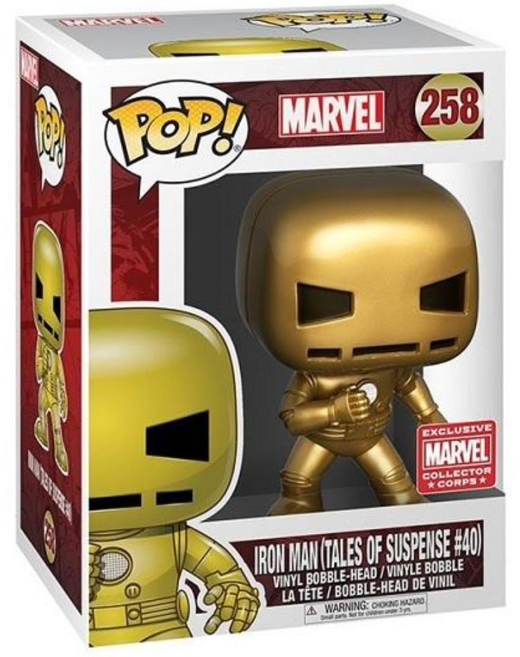 Pop! Marvel- Iron Man- Gold