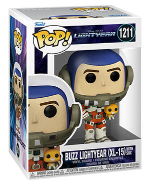 POP Disney: Lightyear - Buzz Lightyear XL-15 (With Sox) - Star's Toy Shop