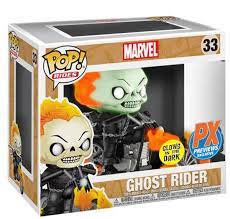 POP Rides Marvel : Ghost Rider PX Previews- Glow
